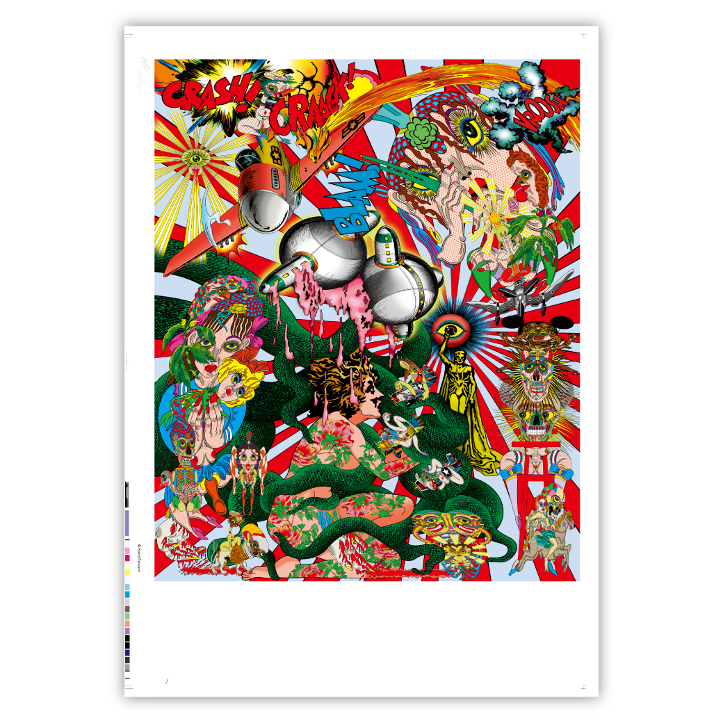 PPC 2020】ART POSTER Keiichi Tanaami｜田名網敬一(断ち落としなし